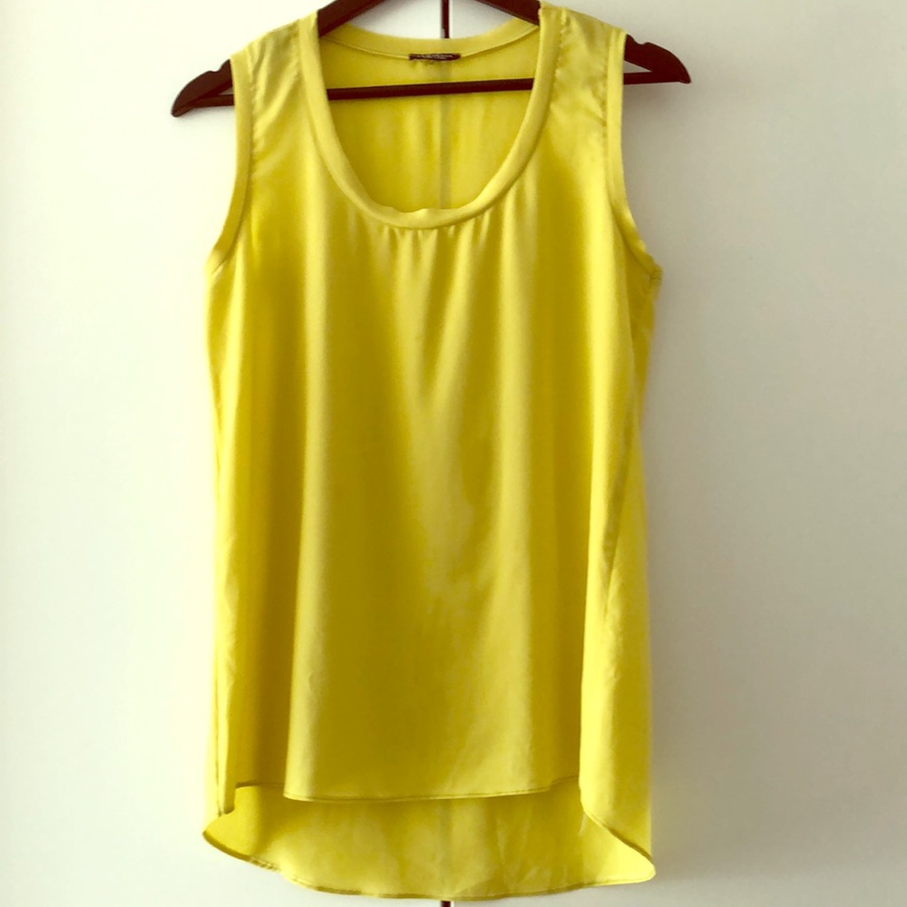 Motivi Yellow Sleeveless Top